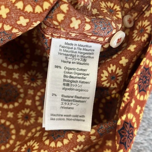 J. Crew Short Sleeve Button Up - Size Large - Picture 4 of 6